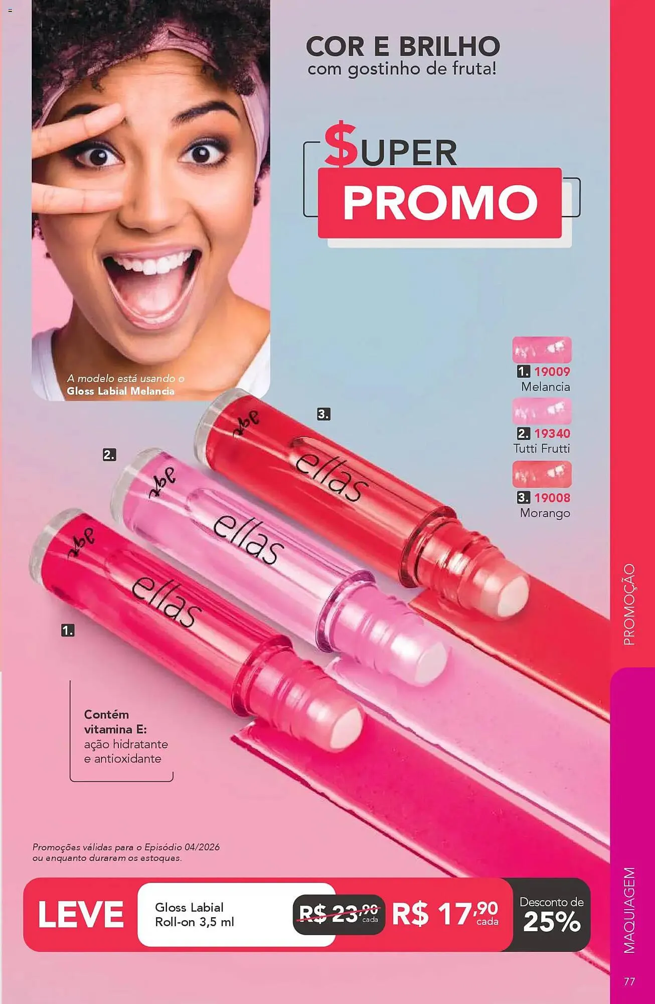 Encarte de Catálogo Jequiti 6 de março até 3 de abril 2026 - Pagina 77