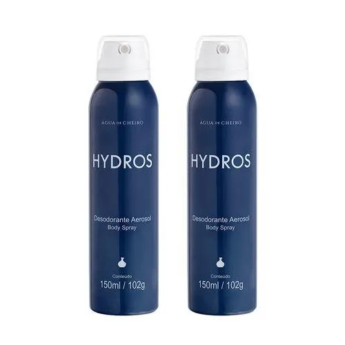 Kit 2 Desodorante Aerosol Hydros - 150ml