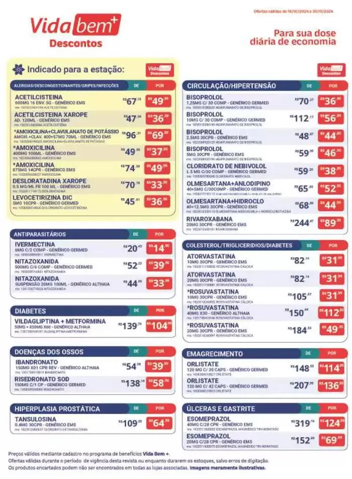 Encarte de Ofertas Especiais 17 de outubro até 30 de novembro 2024 - Pagina 18