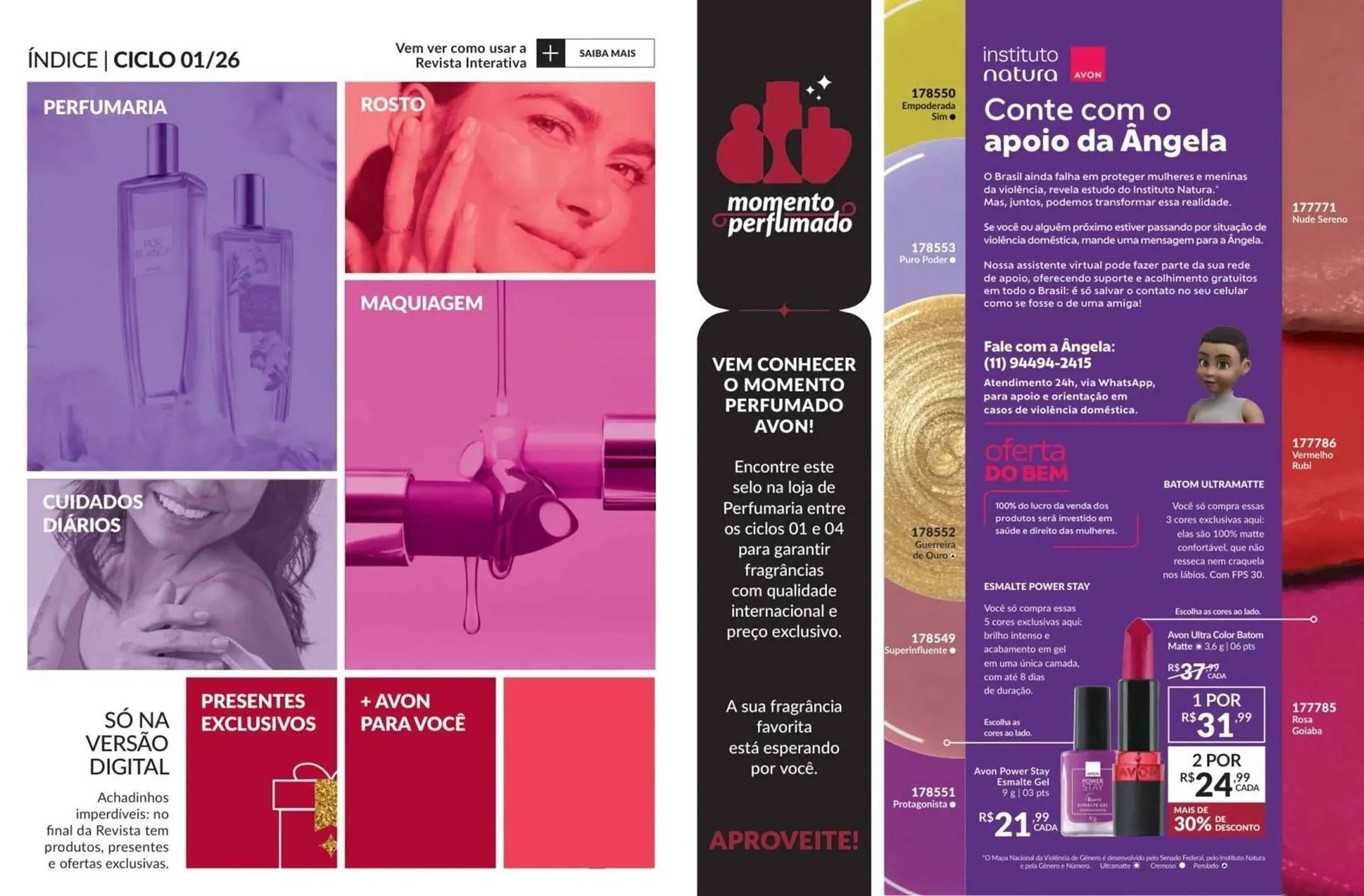 Encarte de Catálogo Avon 1 de janeiro até 31 de janeiro 2026 - Pagina 4