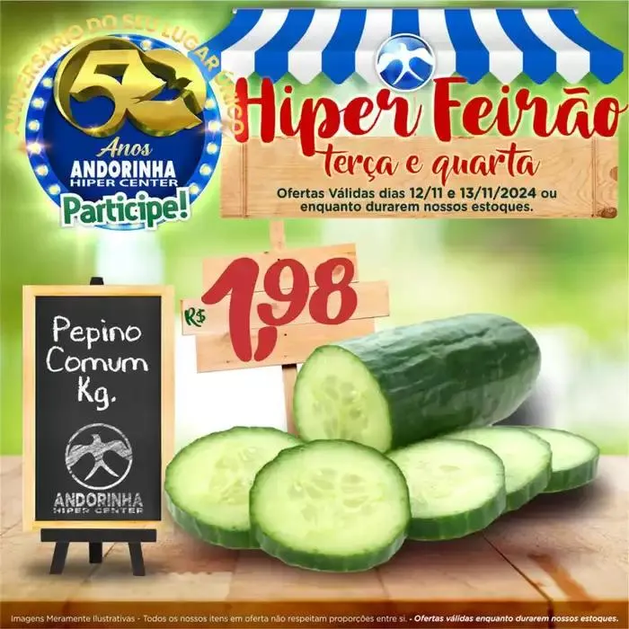 Encarte de Andorinha Hipermercado Hiper Feirão 12 de novembro até 13 de novembro 2024 - Pagina 16