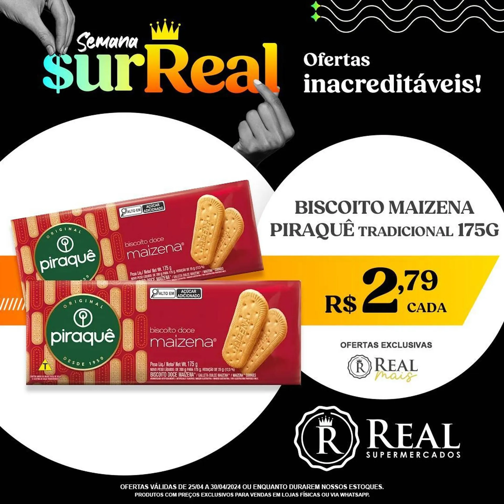 Encarte de Catálogo Supermercados Real 25 de abril até 30 de abril 2024 - Pagina 3