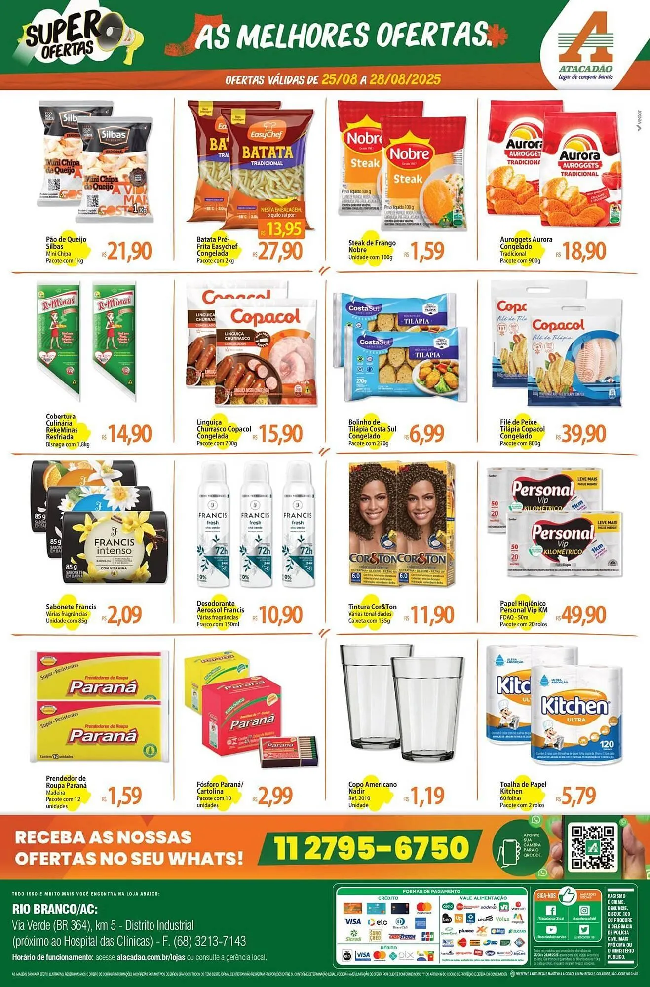 Encarte de Catálogo Atacadão 26 de agosto até 28 de agosto 2025 - Pagina 2