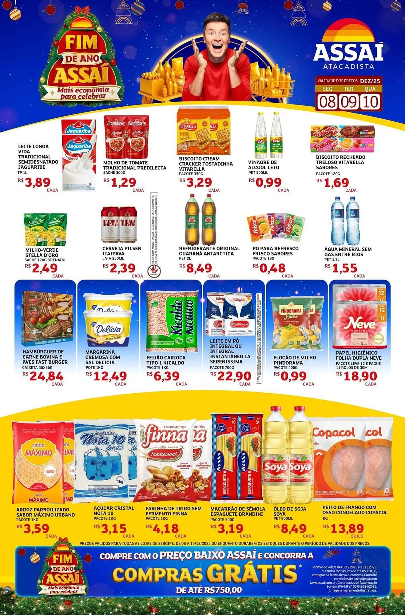 Encarte de Encarte Assaí Atacadista 9 de dezembro até 10 de dezembro 2025 - Pagina 1