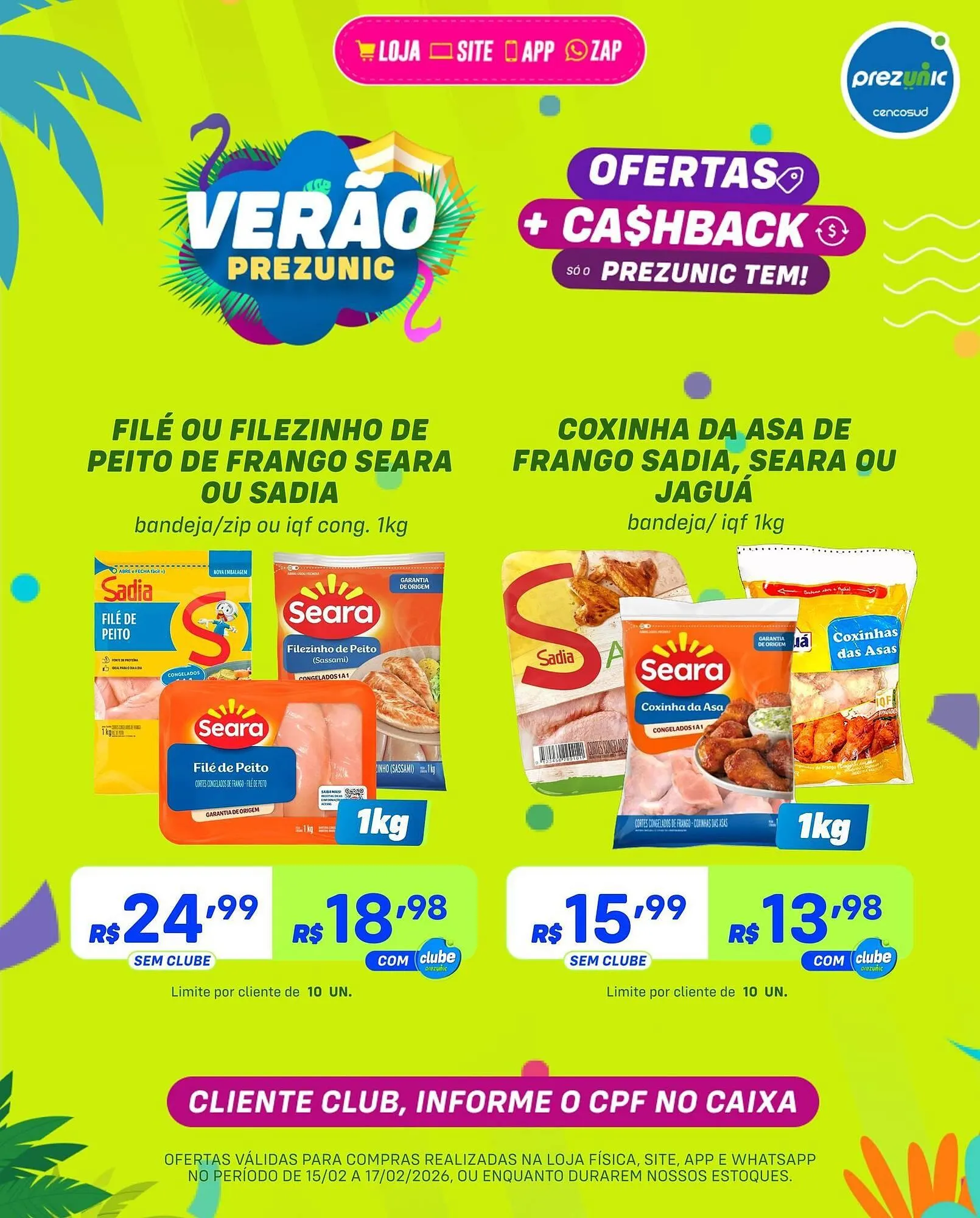 Encarte de Encarte Prezunic 15 de fevereiro até 17 de fevereiro 2026 - Pagina 3