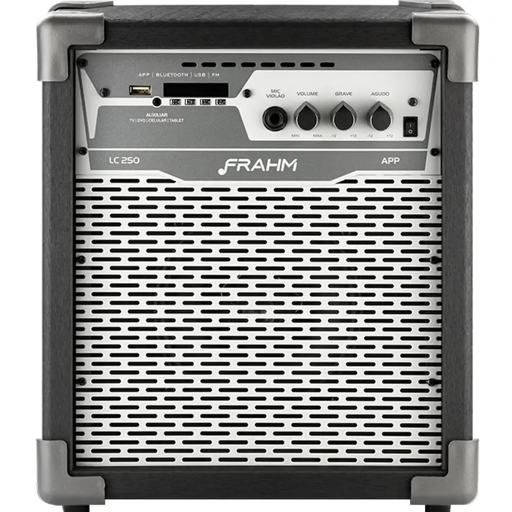 Caixa de som Amplificada Frahm 100W Bluetooth USB
