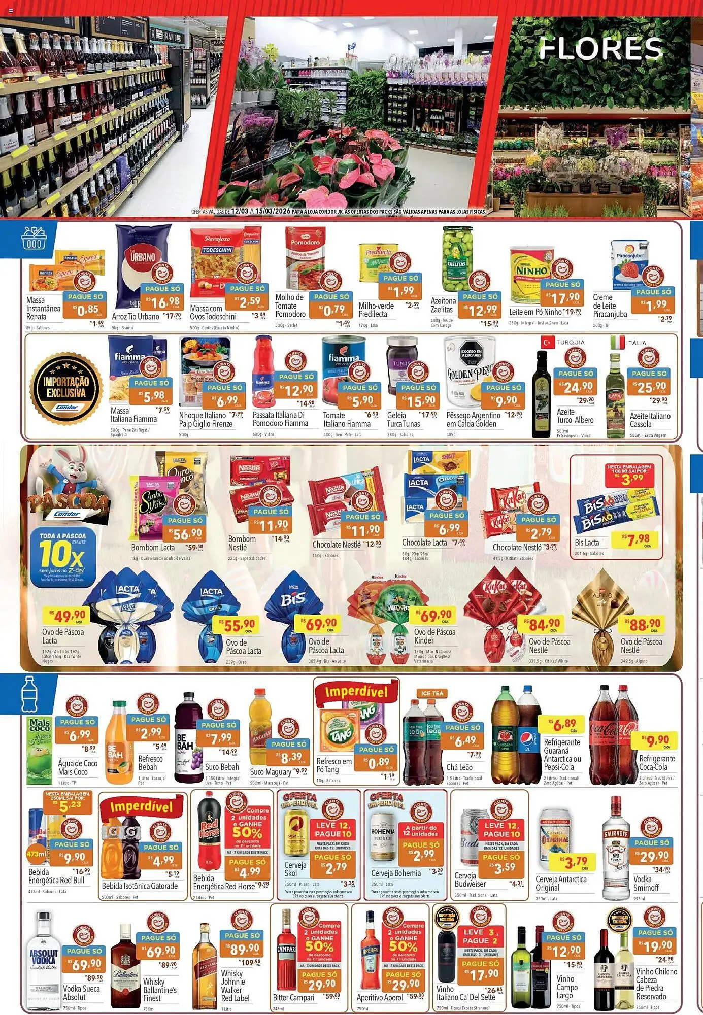 Encarte de Catálogo Supermercados Condor 12 de março até 15 de março 2026 - Pagina 2