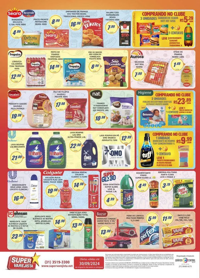 Encarte de Ofertas Super Varejista 19 de setembro até 30 de setembro 2024 - Pagina 4