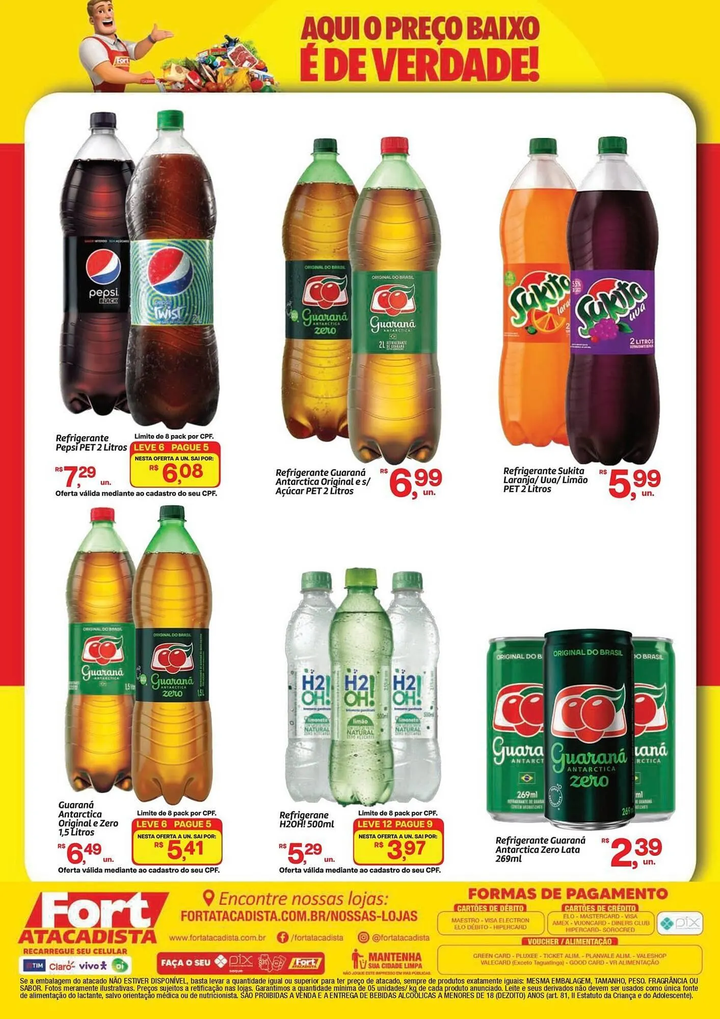 Encarte de Tabloide Fort Atacadista 21 de março até 24 de março 2026 - Pagina 2