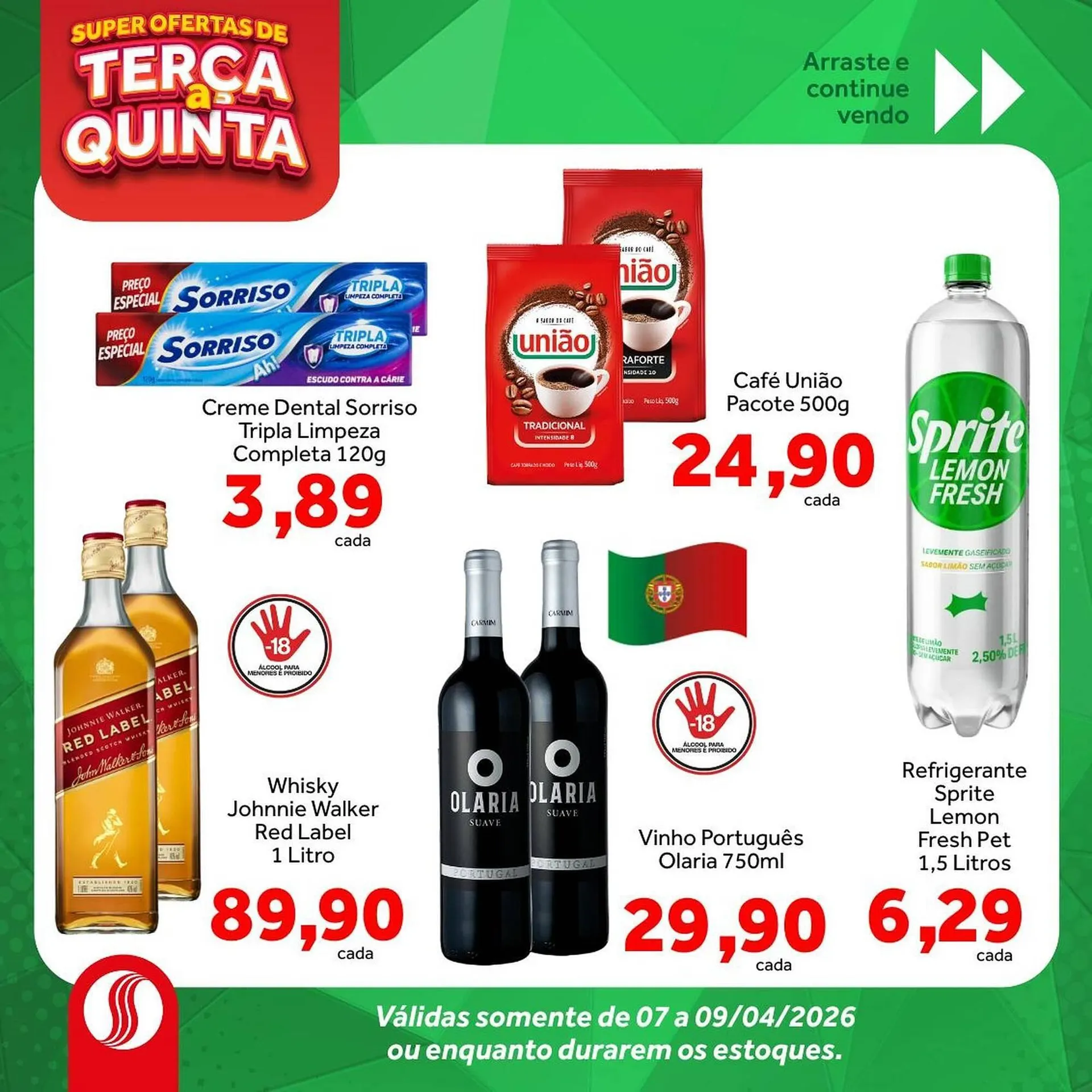 Encarte de Folheto Shibata Supermercados 7 de abril até 9 de abril 2026 - Pagina 4