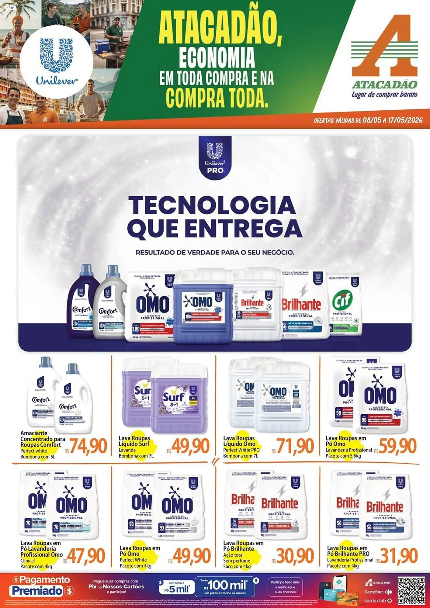 Encarte de Folheto Atacadão 8 de maio até 17 de maio 2026 - Pagina 1