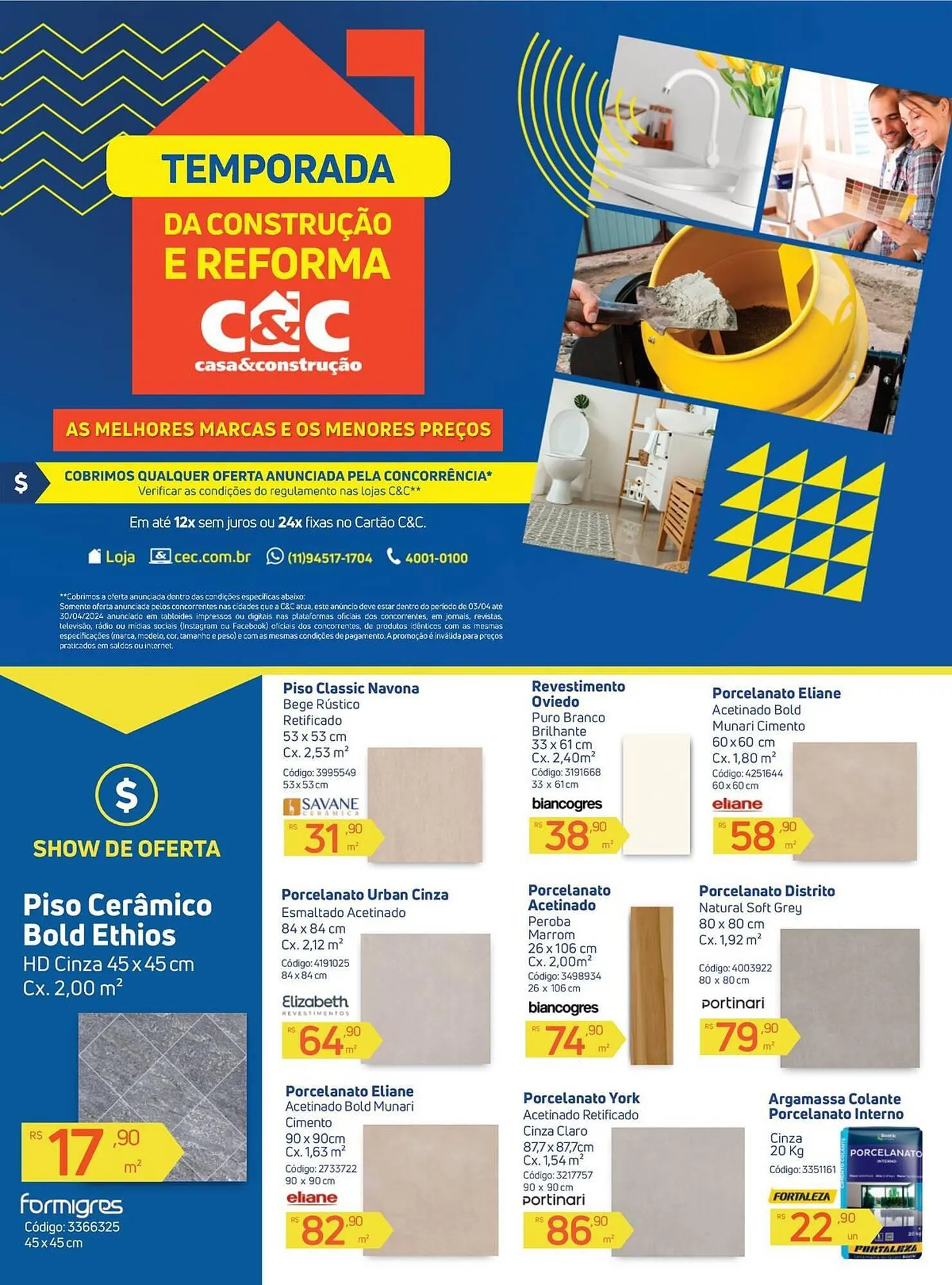 Encarte de Catálogo C&C 2 de abril até 30 de abril 2024 - Pagina 