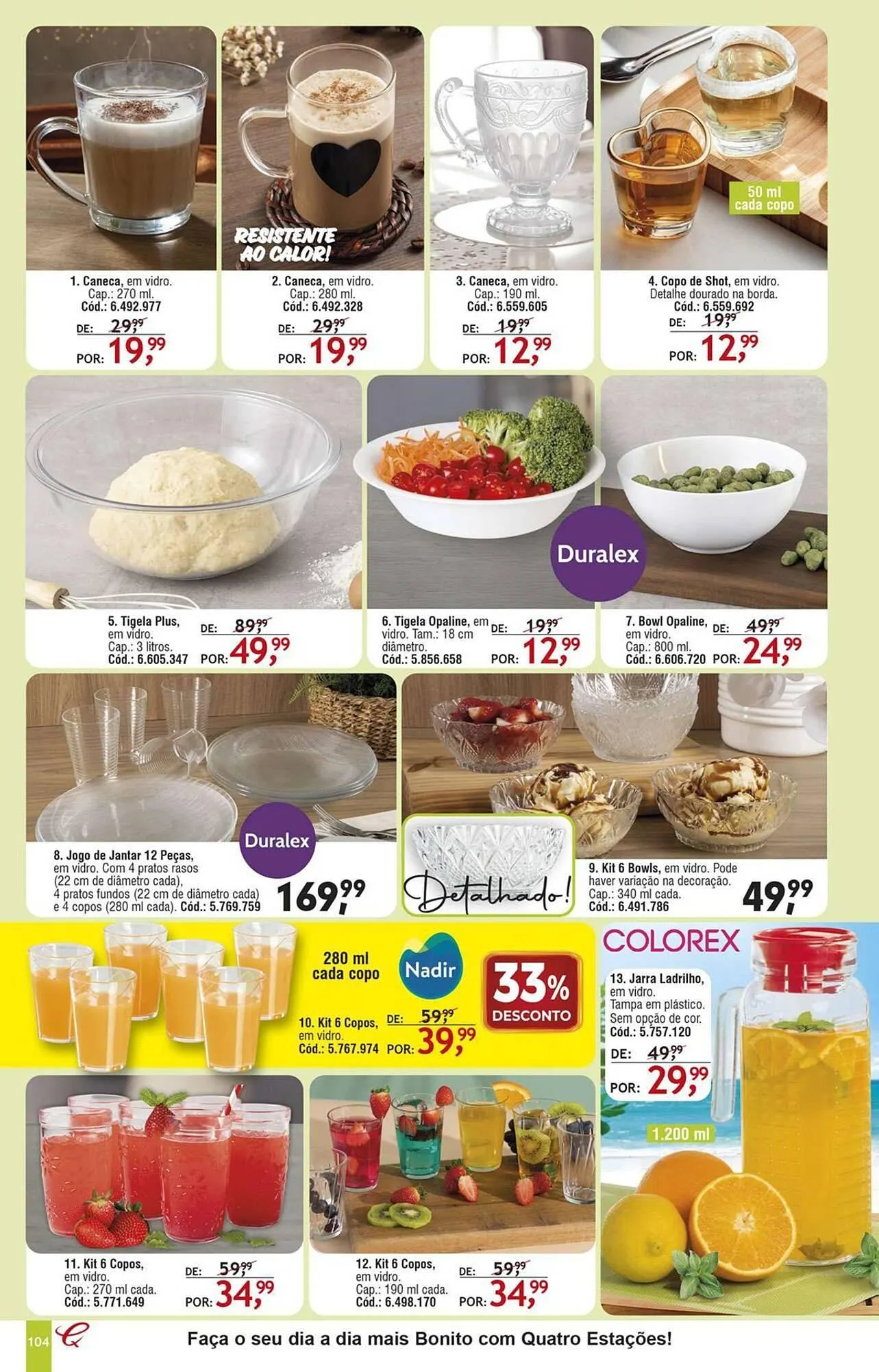 Encarte de Catálogo Quatro Estações 28 de abril até 30 de abril 2025 - Pagina 100