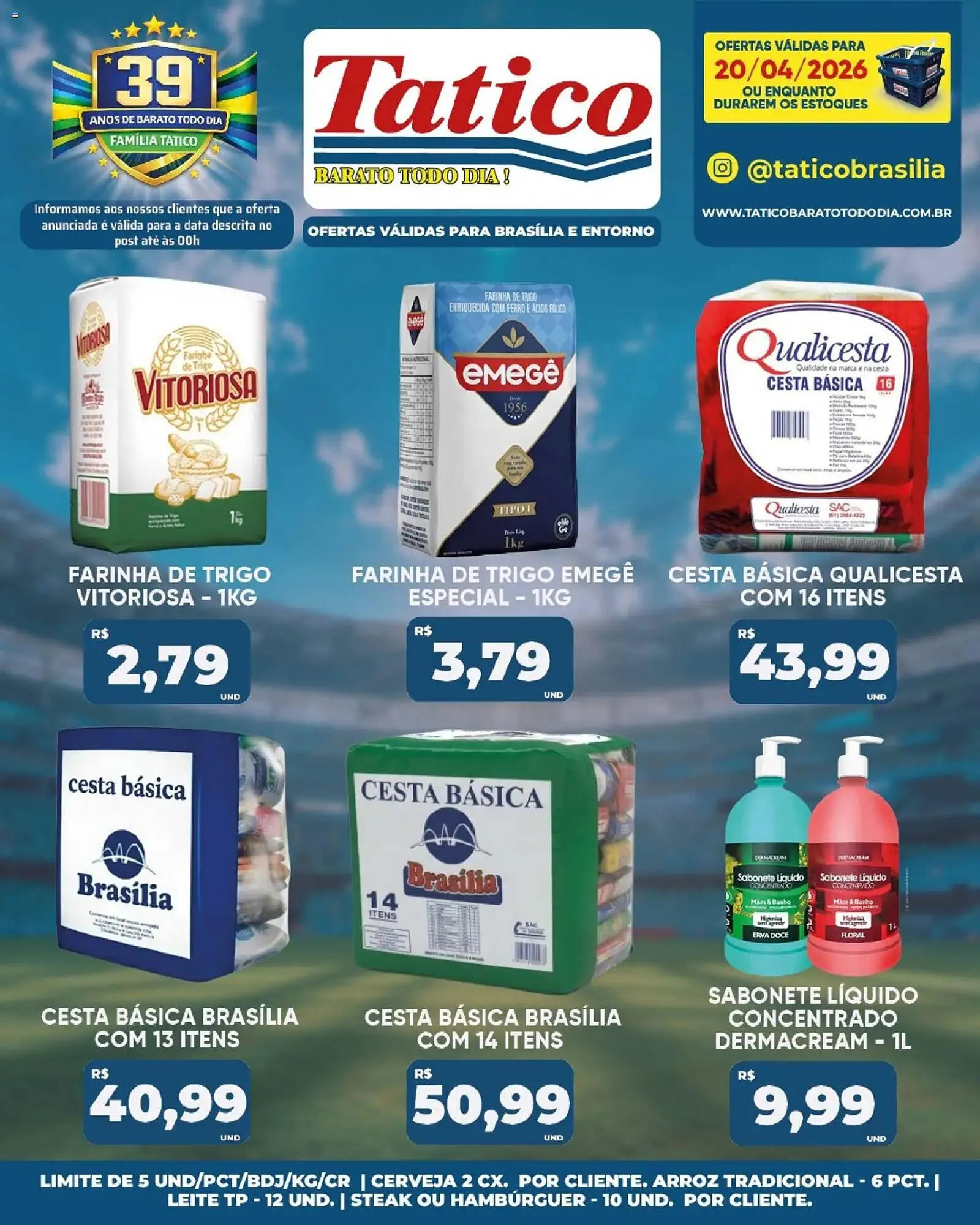 Encarte de Tabloide Tatico 20 de abril até 20 de abril 2026 - Pagina 15