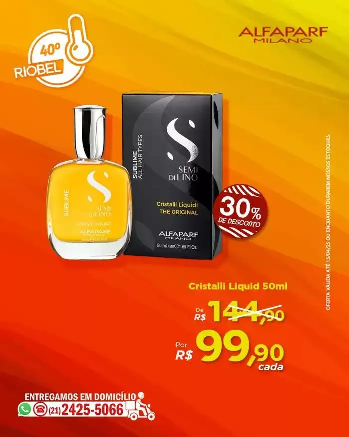 Encarte de Encarte Rio Bel Cosméticos 1 de abril até 15 de abril 2025 - Pagina 5