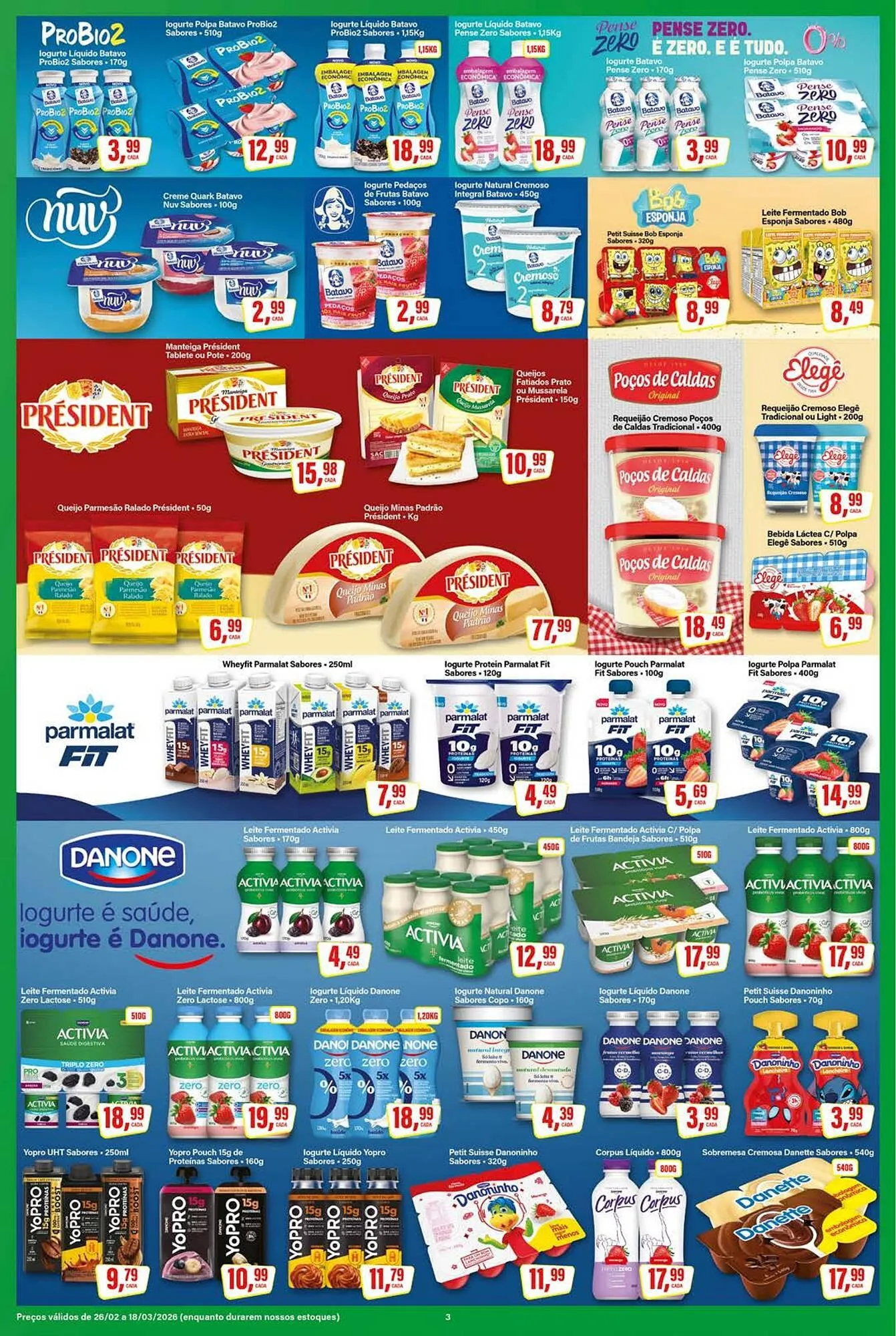 Encarte de Encarte Rede Supermarket 26 de fevereiro até 18 de março 2026 - Pagina 3