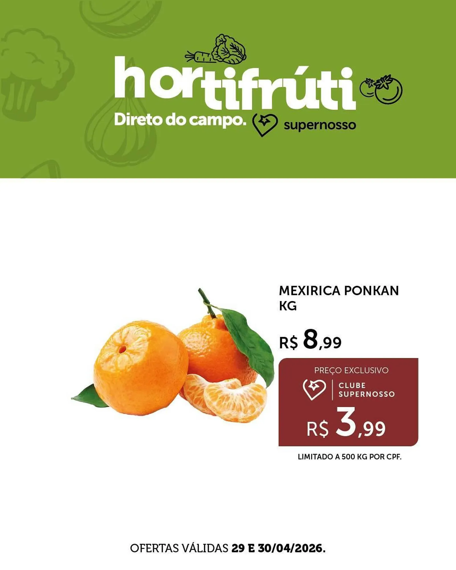 Encarte de Folheto Super Nosso 29 de abril até 30 de abril 2026 - Pagina 4