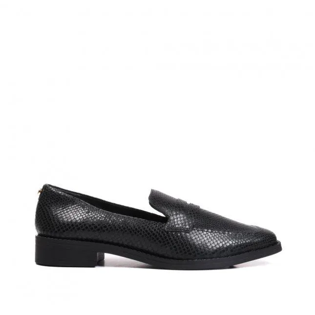 Loafer Couro Preto
