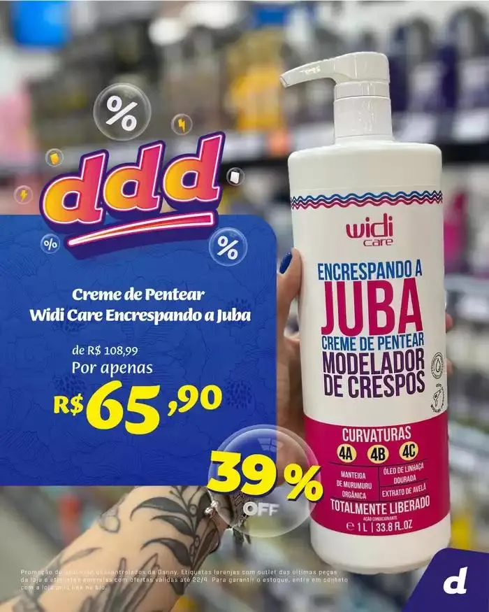 Encarte de Encarte Danny Cosméticos 8 de abril até 22 de abril 2025 - Pagina 5