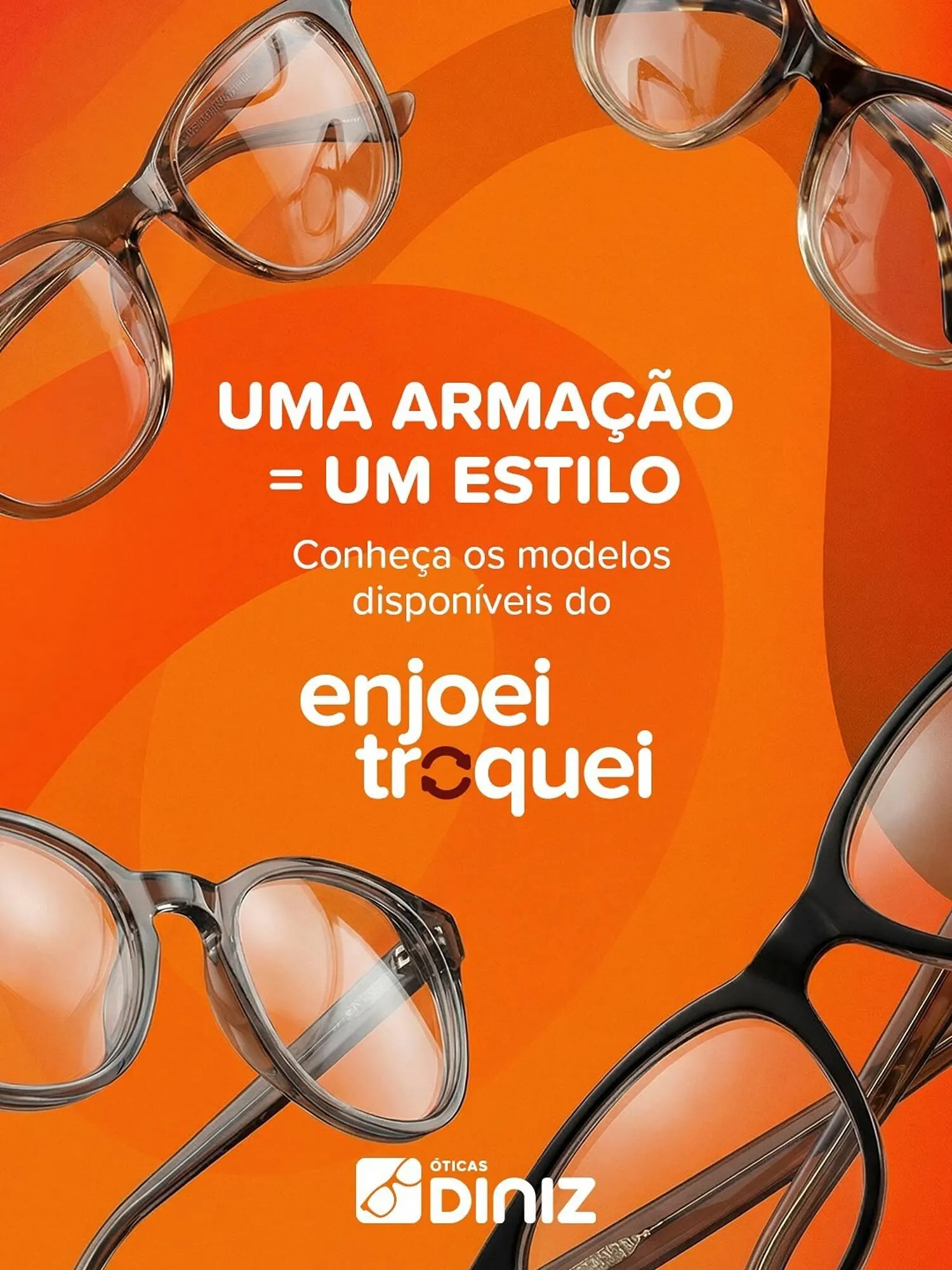 Encarte de Catálogo Óticas Diniz 26 de abril até 2 de maio 2026 - Pagina 1