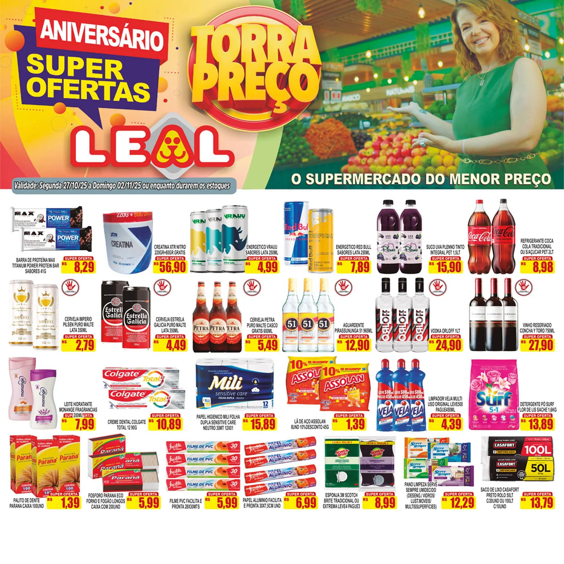 Encarte de Folheto Supermercado leal 27 de outubro até 2 de novembro 2025 - Pagina 5
