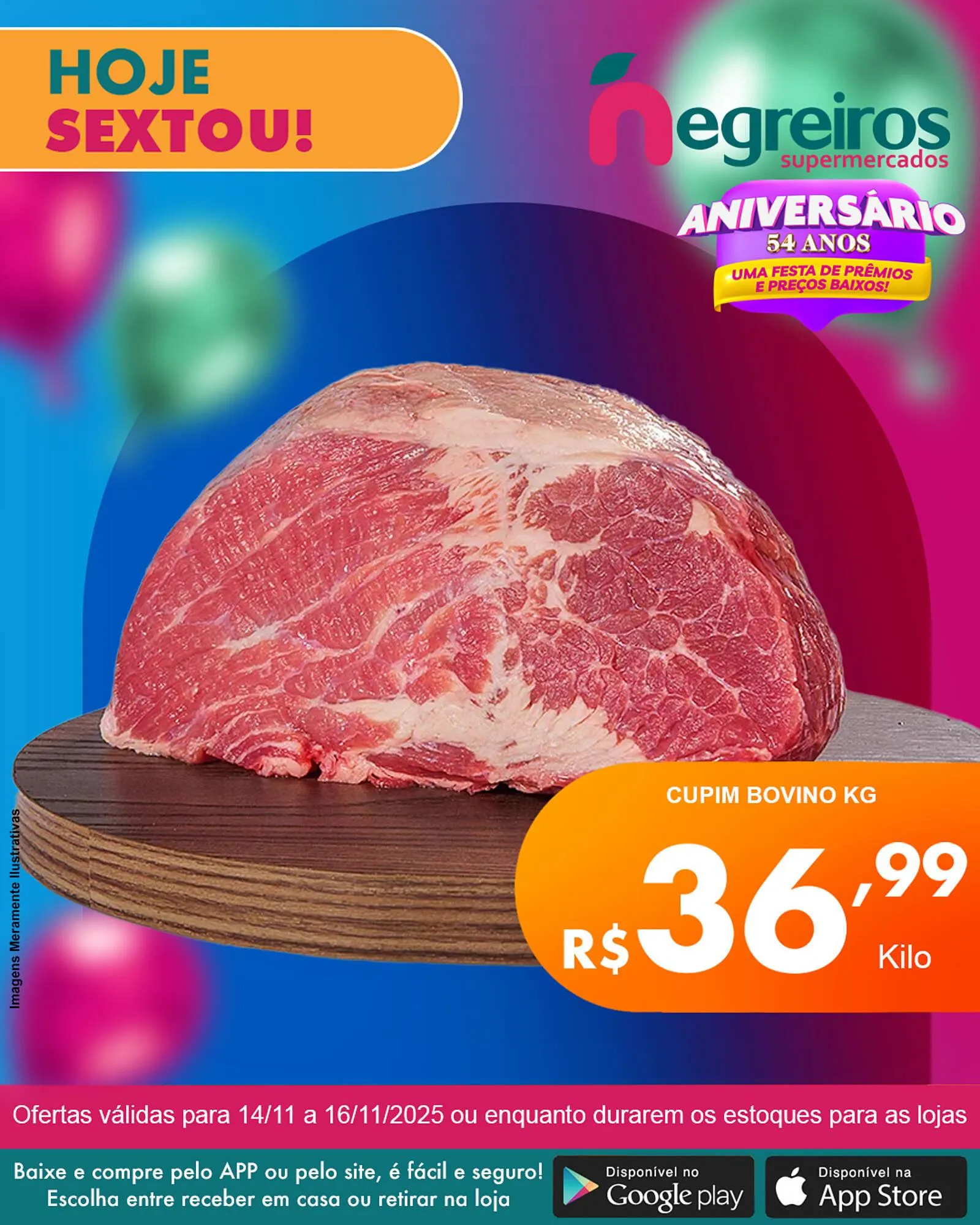 Encarte de Folheto Negreiros 14 de novembro até 16 de novembro 2025 - Pagina 1