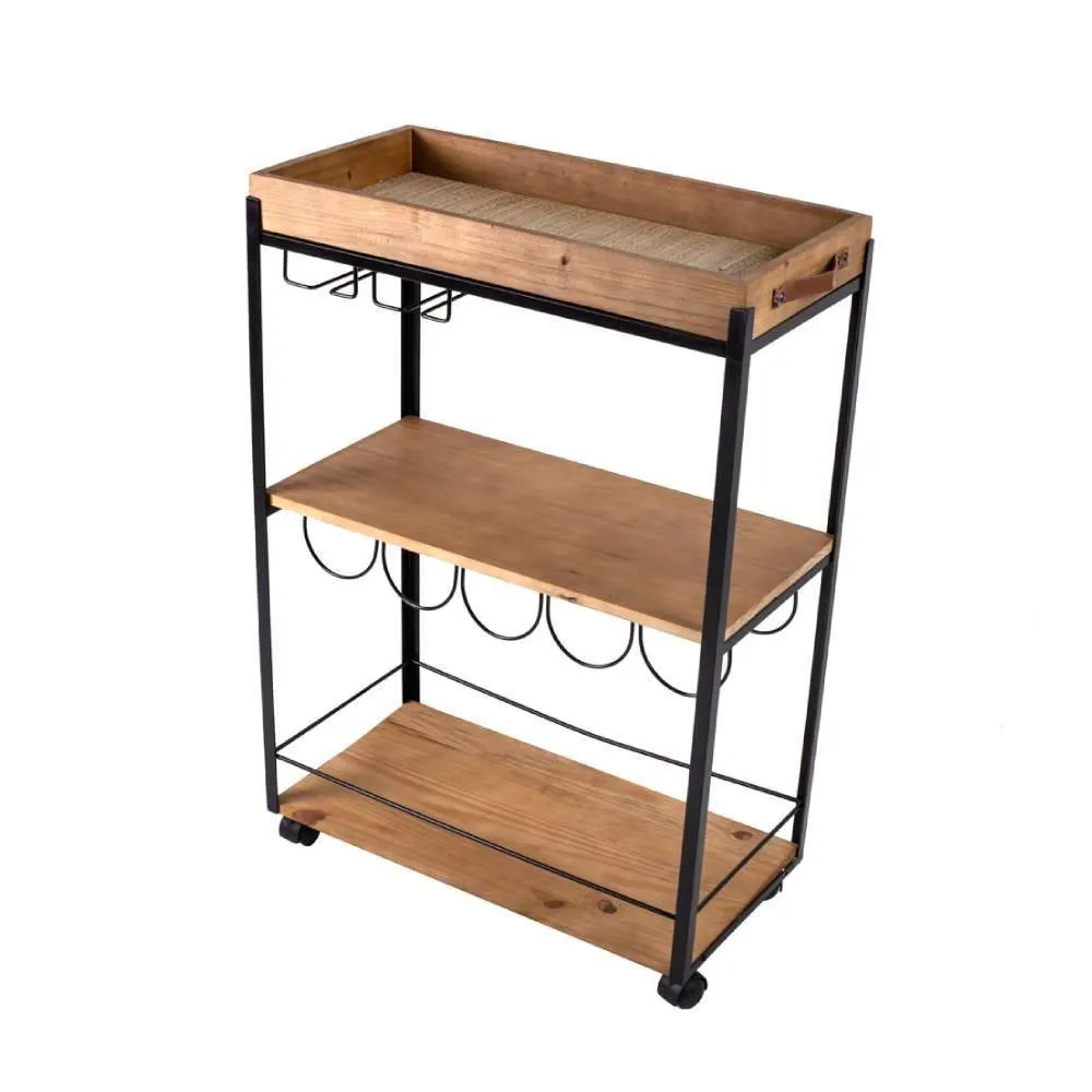 Carrinho Bar Trento Havan Casa - Imbuia