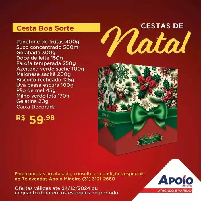Encarte de Ofertas Apoio Mineiro 7 de novembro até 24 de dezembro 2024 - Pagina 5
