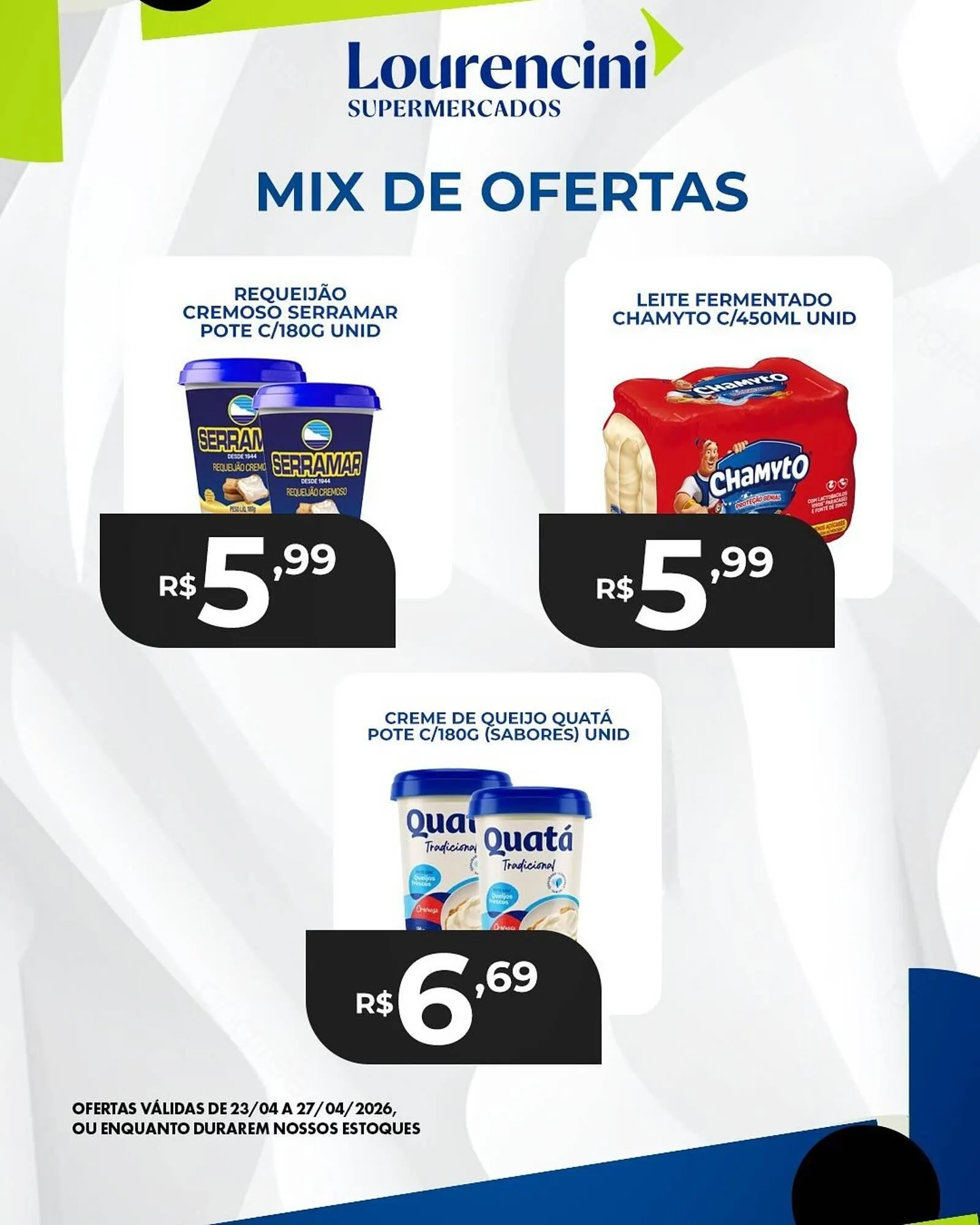 Encarte de Catálogo Lourencini Supermercados 25 de abril até 27 de abril 2026 - Pagina 2