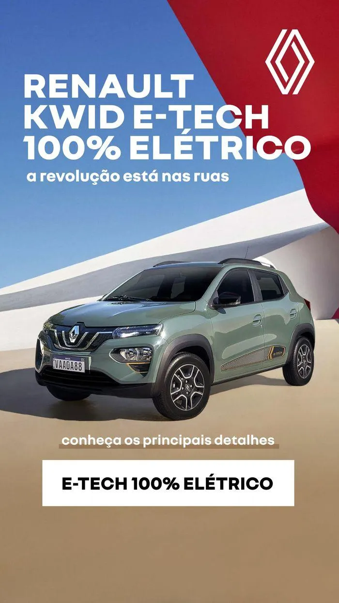 Encarte de Renault Kwid E-Tech_ 30 de janeiro até 30 de janeiro 2025 - Pagina 1