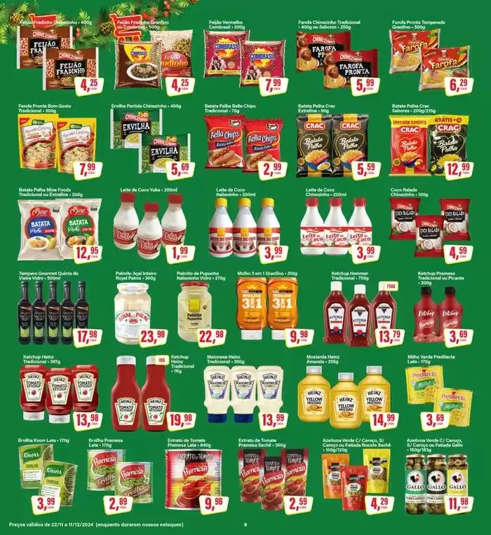 Encarte de Encarte Rede Supermarket 27 de novembro até 11 de dezembro 2024 - Pagina 8