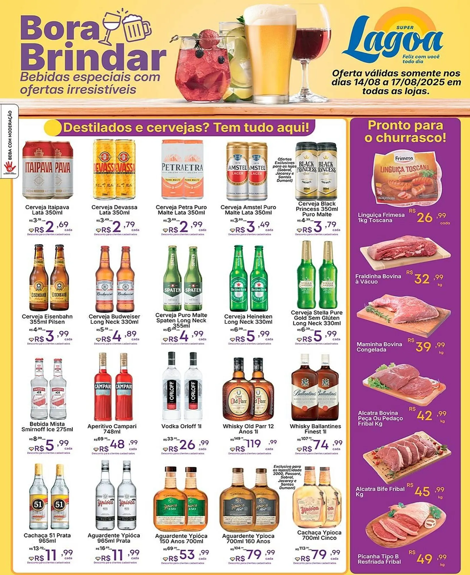 Encarte de Catálogo Super Lagoa 14 de agosto até 17 de agosto 2025 - Pagina 2