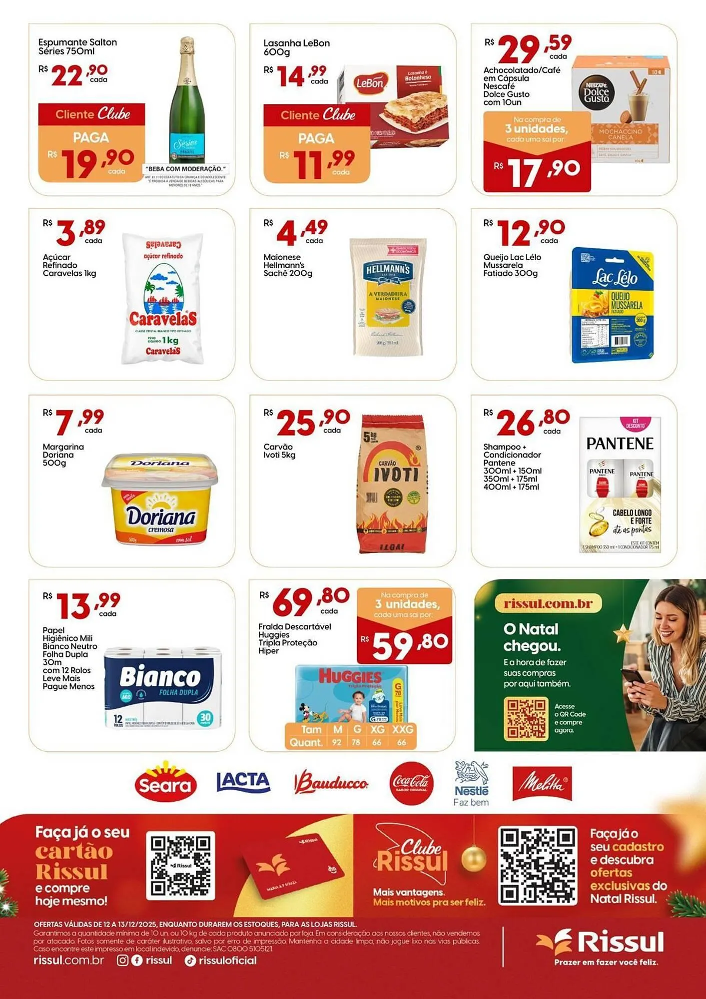 Encarte de Catálogo Supper Rissul 12 de dezembro até 13 de dezembro 2025 - Pagina 3