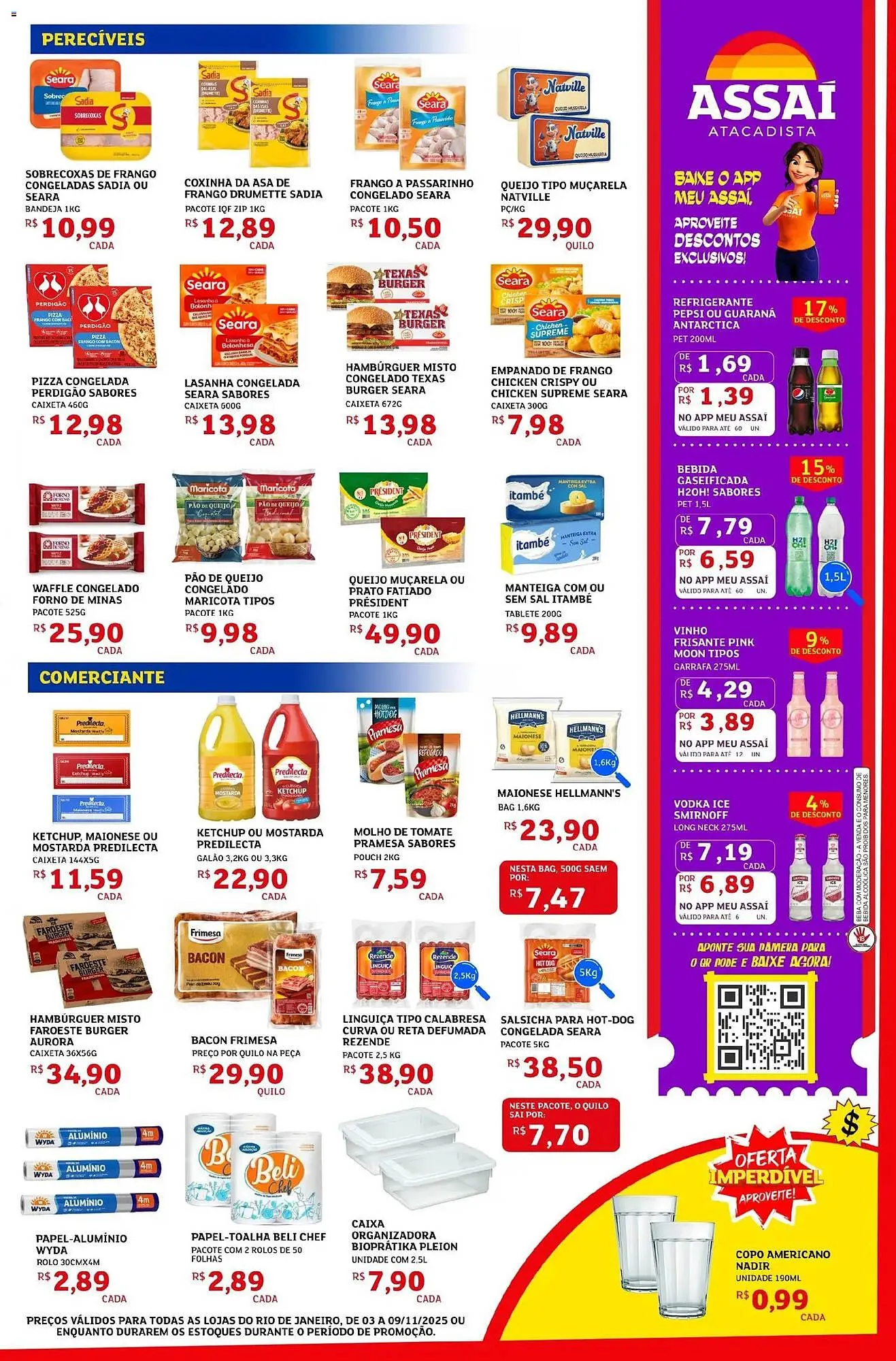 Encarte de Encarte Assaí Atacadista 3 de novembro até 10 de novembro 2025 - Pagina 3