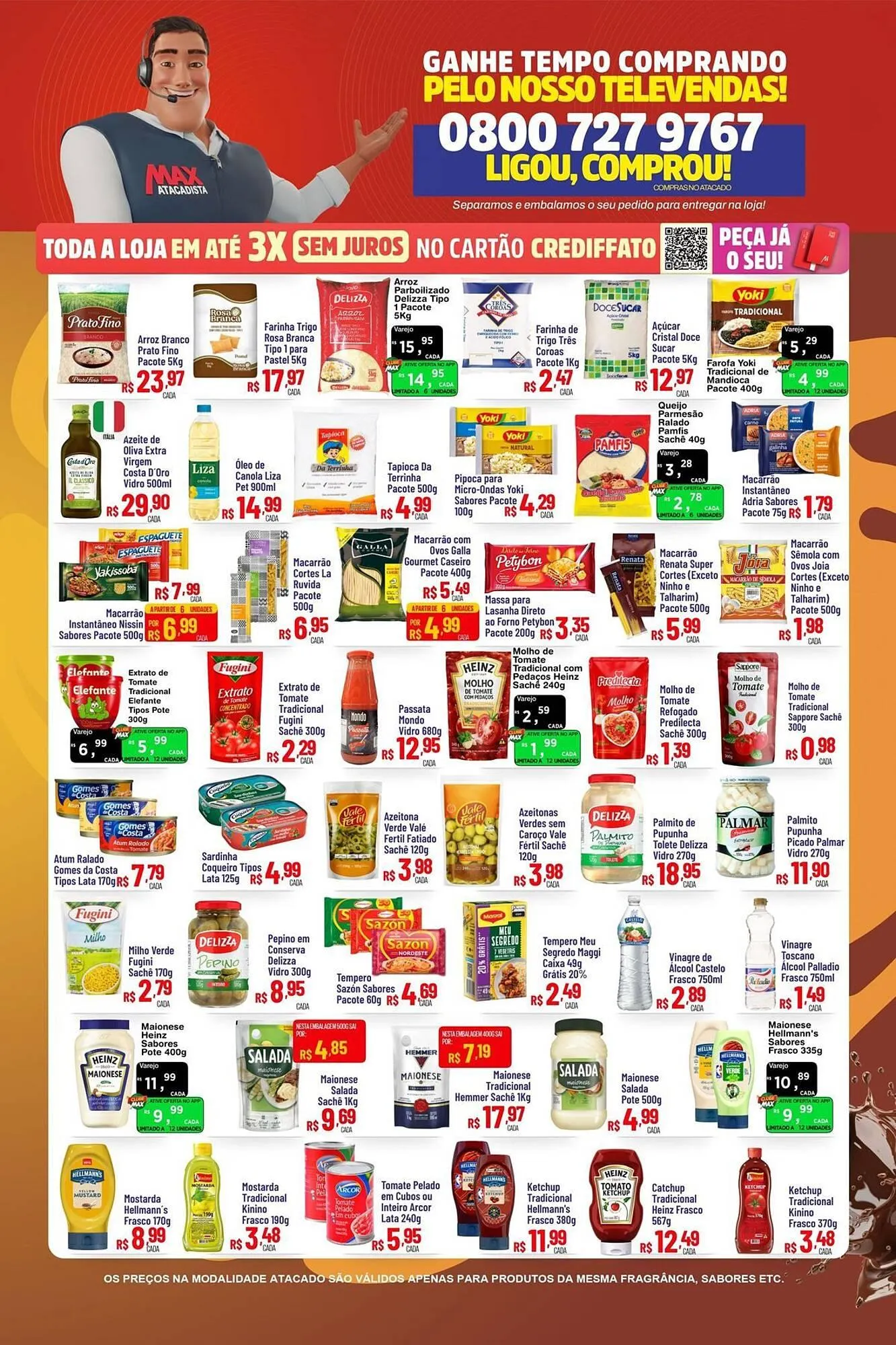 Encarte de Encarte Max Atacadista 3 de março até 10 de março 2026 - Pagina 1
