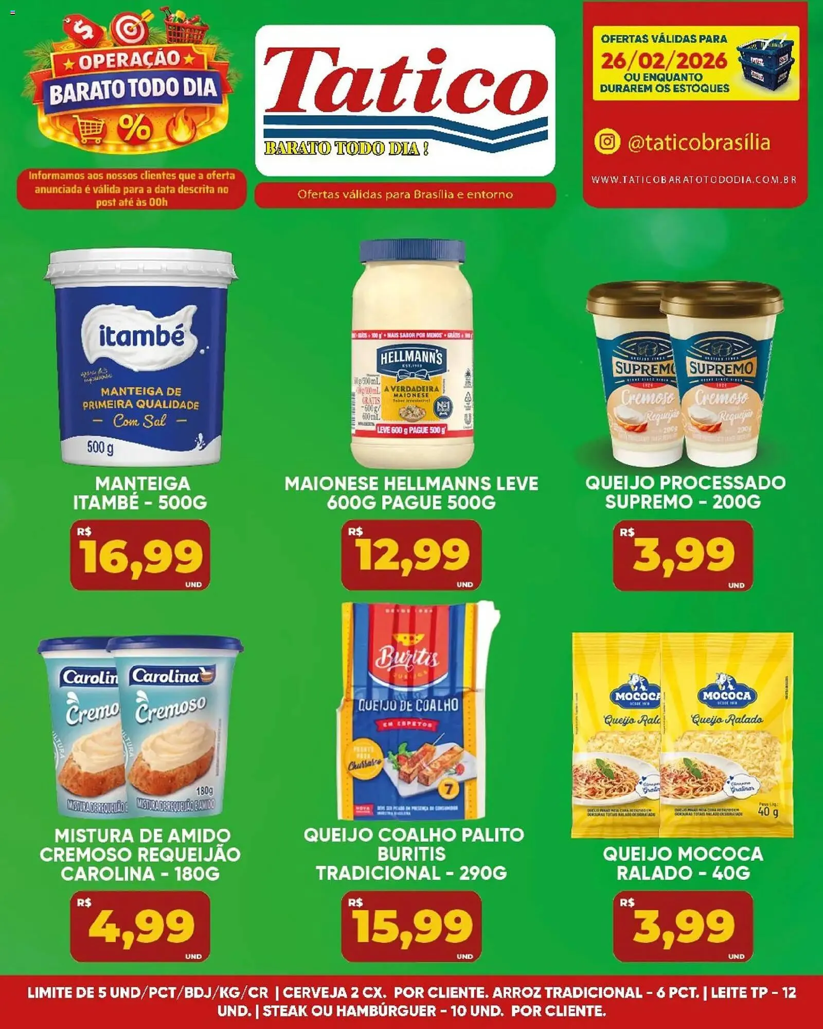 Encarte de Tabloide Tatico 26 de fevereiro até 1 de março 2026 - Pagina 14