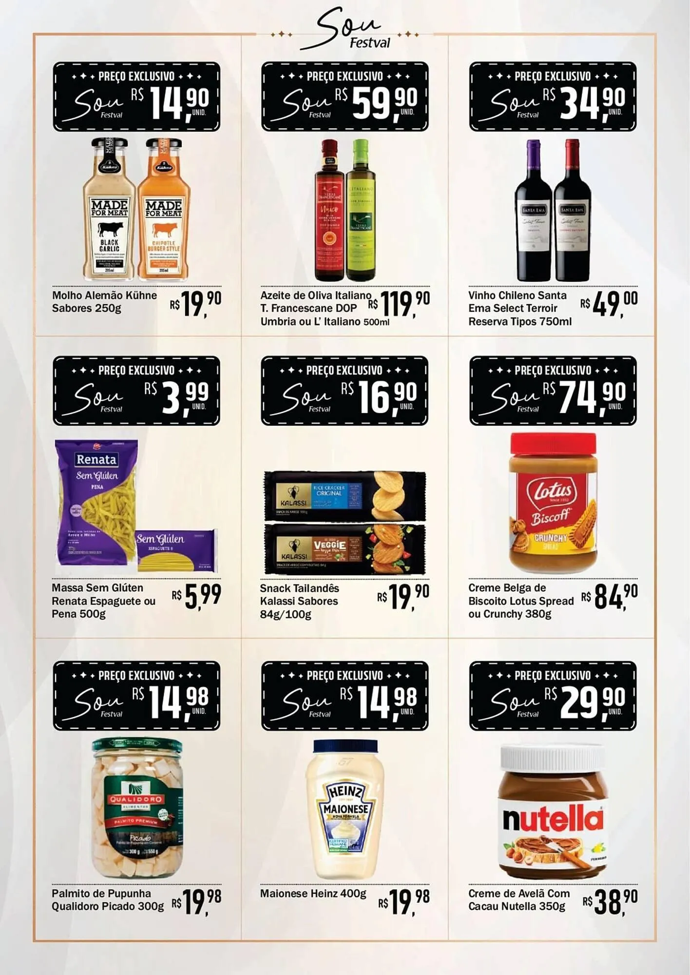 Encarte de Catálogo Festval 12 de agosto até 31 de agosto 2025 - Pagina 3