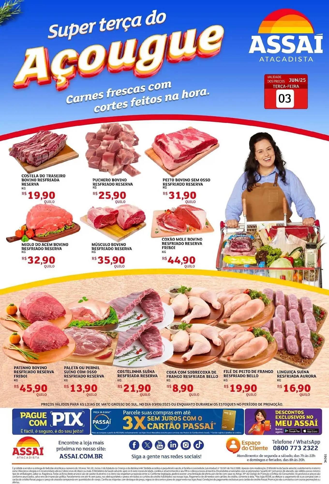 Encarte de Catálogo Assaí Atacadista 3 de junho até 4 de junho 2025 - Pagina 1