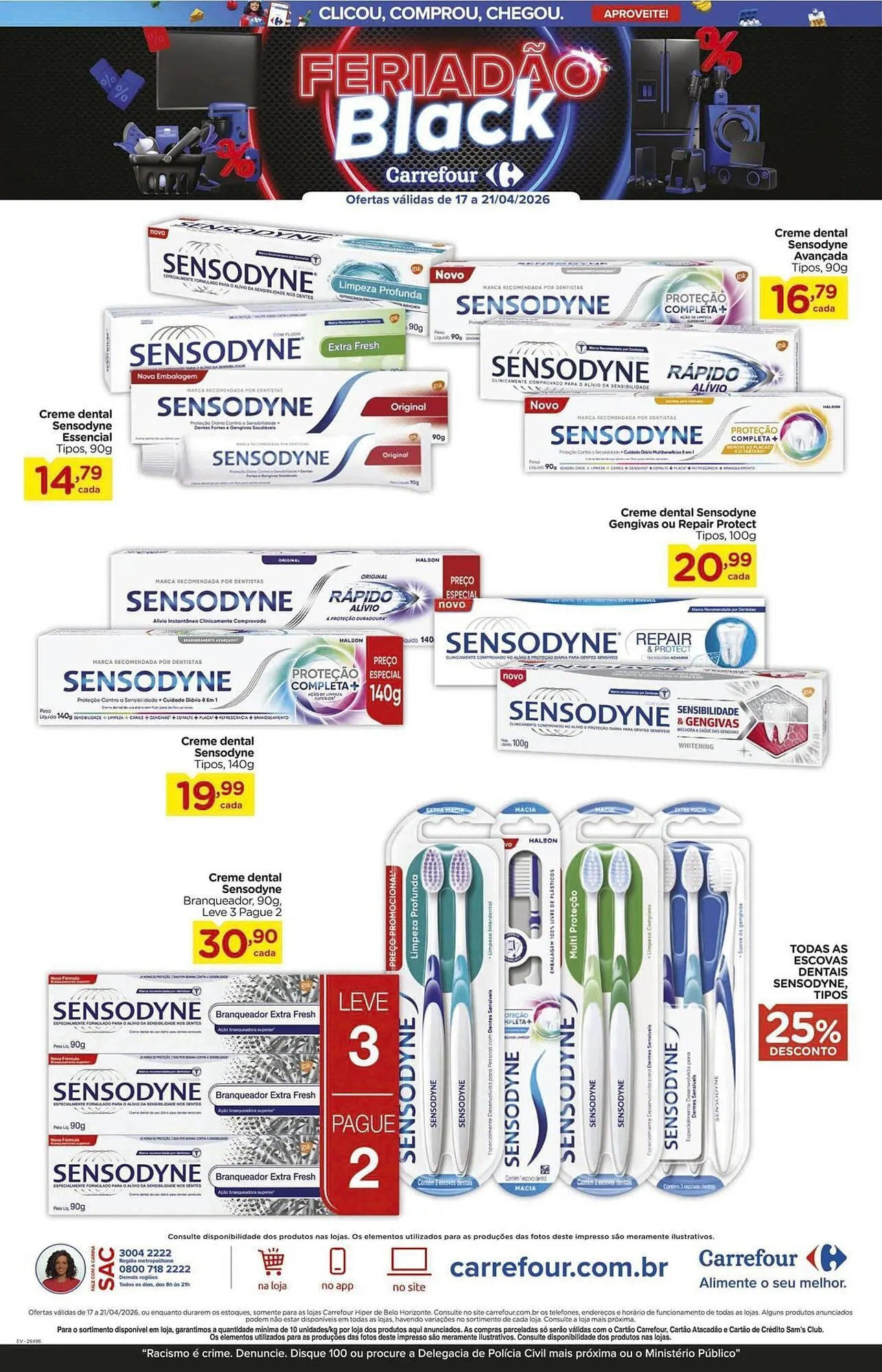 Encarte de Folheto Carrefour 17 de abril até 21 de abril 2026 - Pagina 6