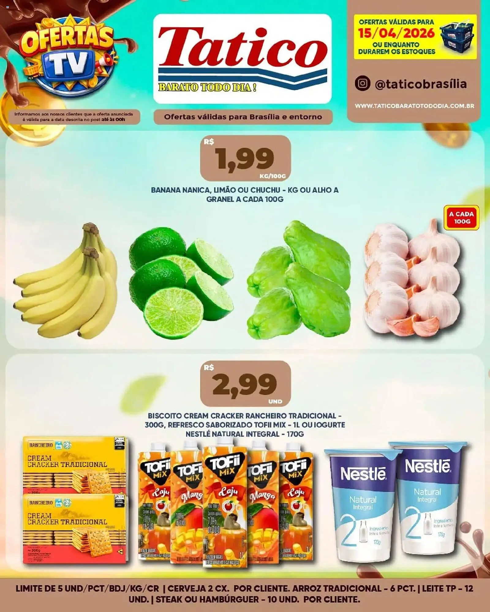 Encarte de Tabloide Tatico 16 de abril até 19 de abril 2026 - Pagina 29