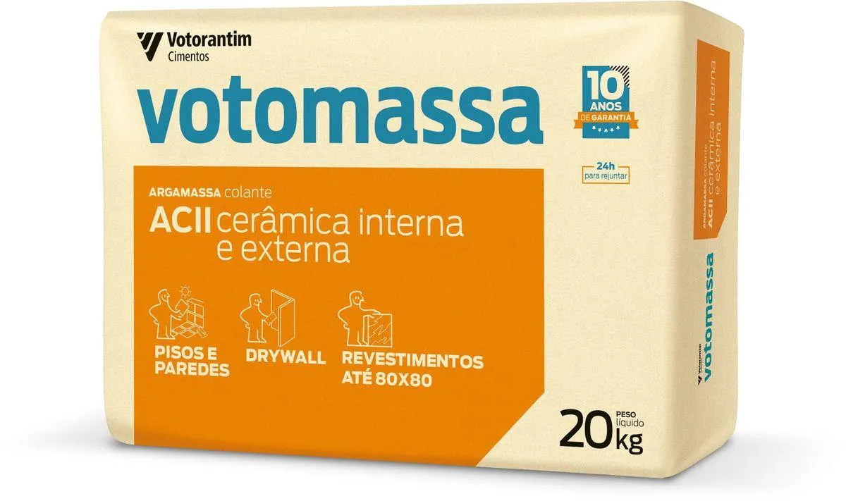 Argamassa Votoran Externa AC2 20Kg