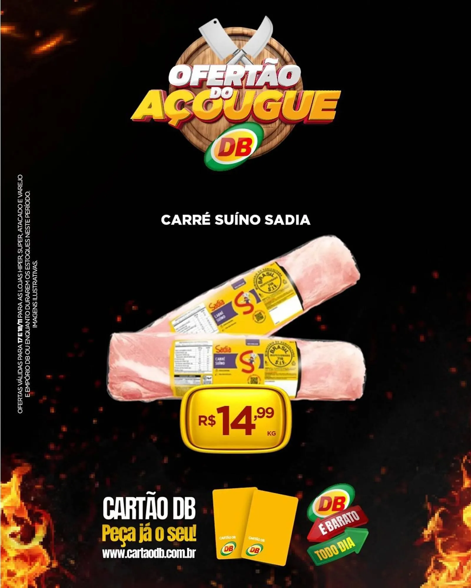 Encarte de Catálogo DB Supermercados 17 de novembro até 18 de novembro 2025 - Pagina 1