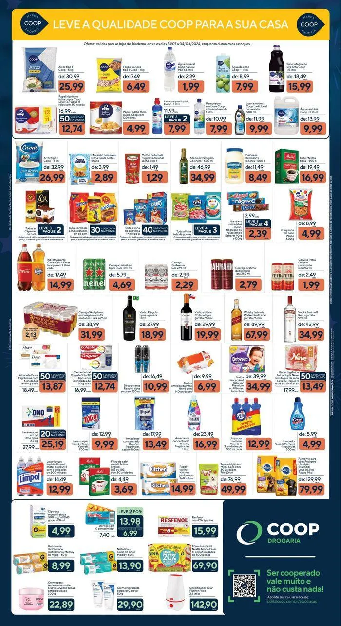Encarte de Inauguração Coop Diadema 30 de julho até 4 de agosto 2024 - Pagina 2