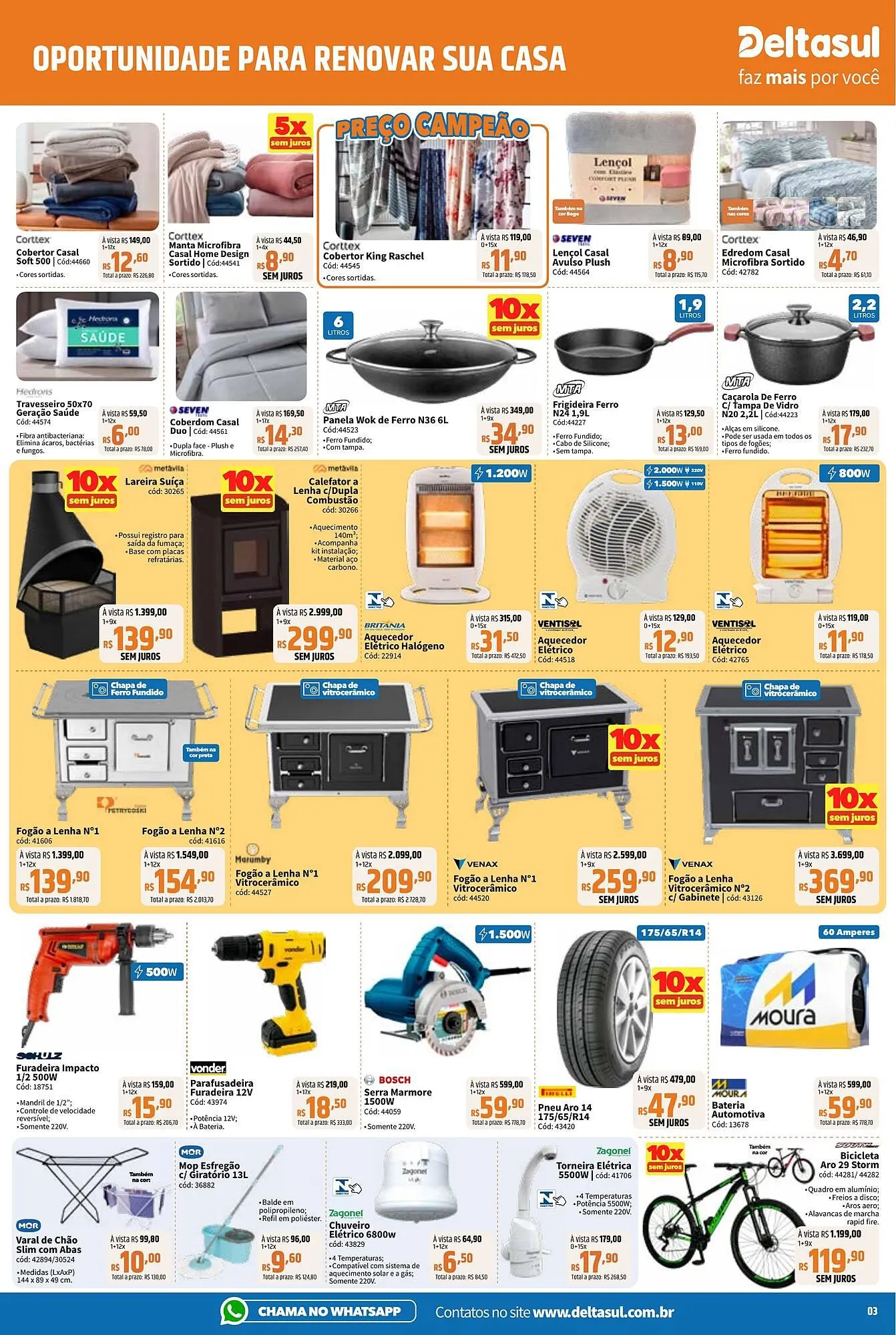 Encarte de Catálogo Deltasul 1 de julho até 19 de julho 2025 - Pagina 3
