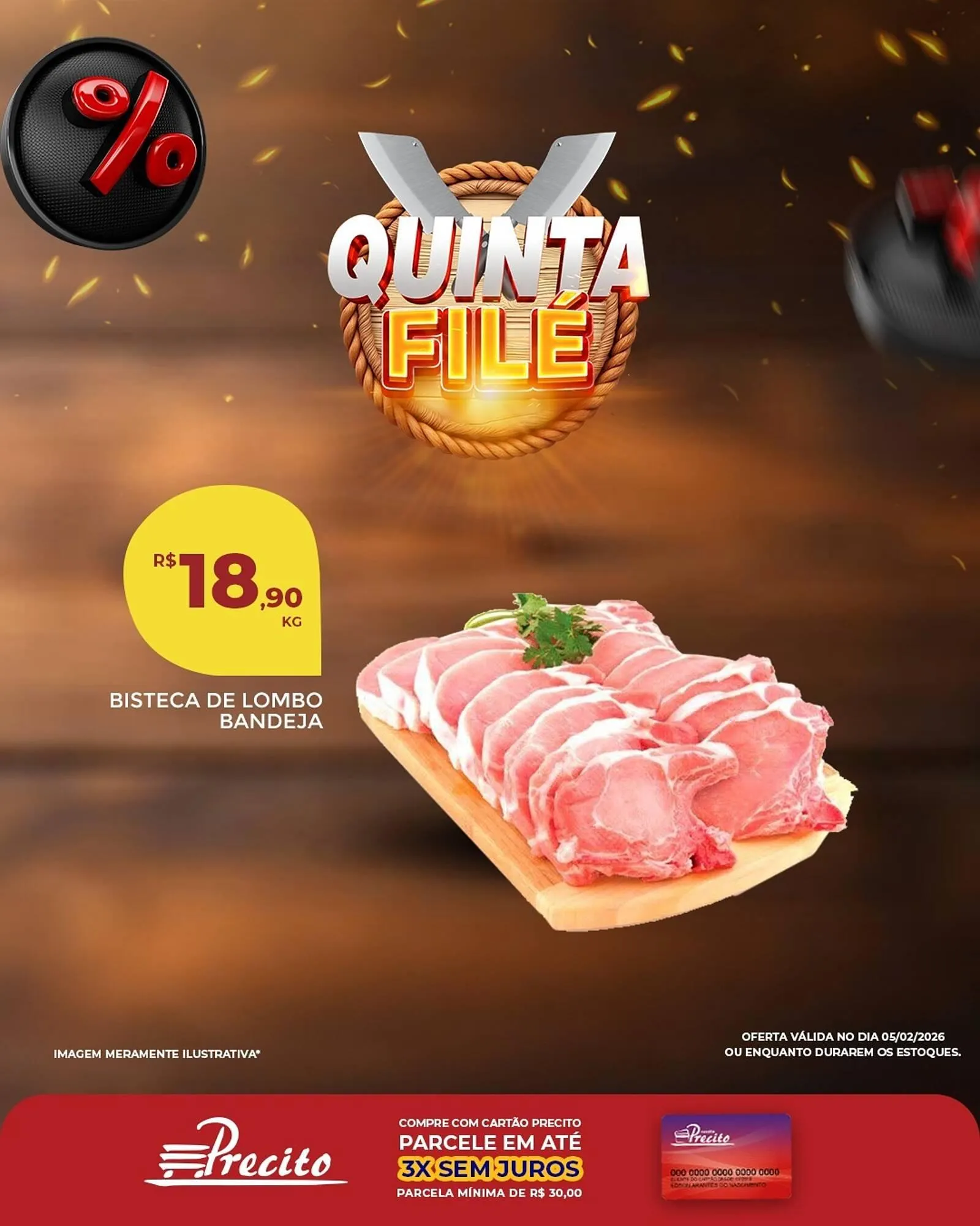 Encarte de Catálogo Supermercado Precito 5 de fevereiro até 5 de fevereiro 2026 - Pagina 3