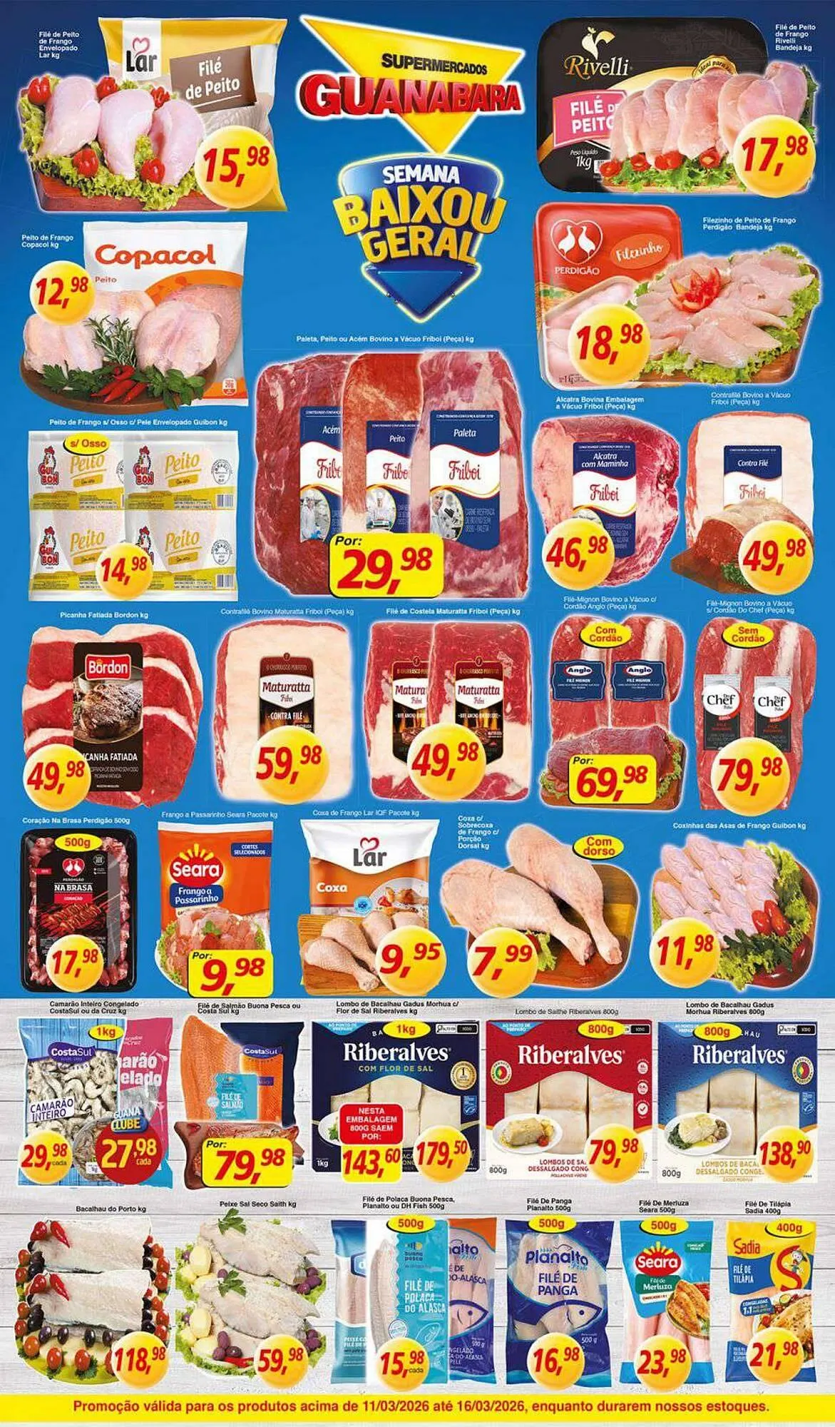 Encarte de Encarte Supermercados Guanabara 11 de março até 16 de março 2026 - Pagina 5