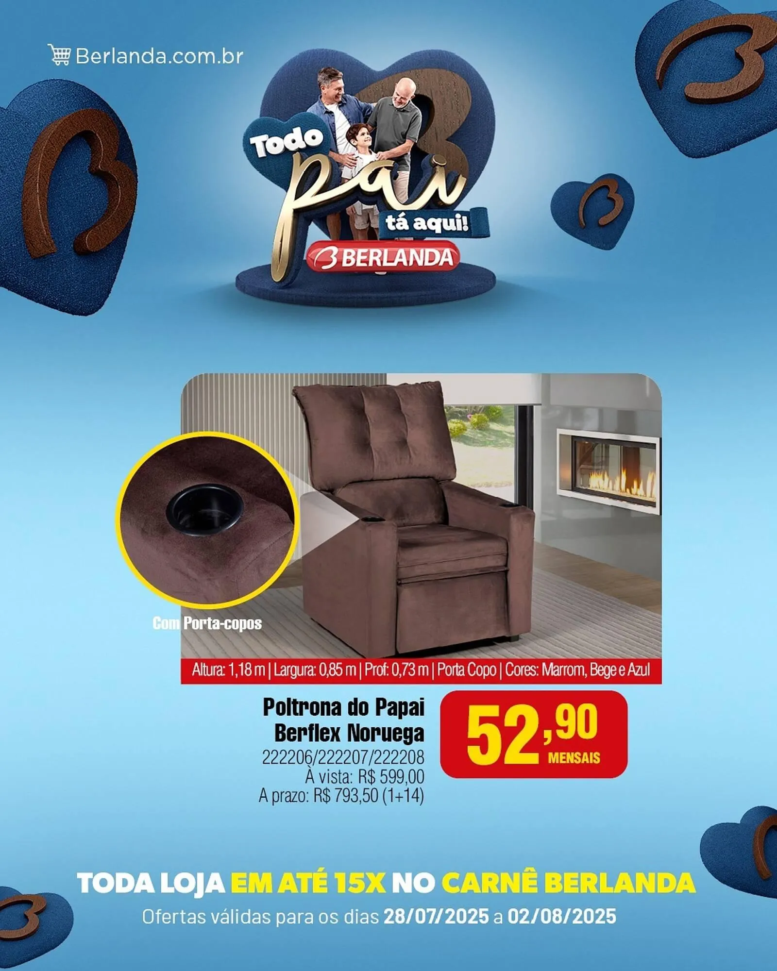 Encarte de Catálogo Berlanda 29 de julho até 2 de agosto 2025 - Pagina 2
