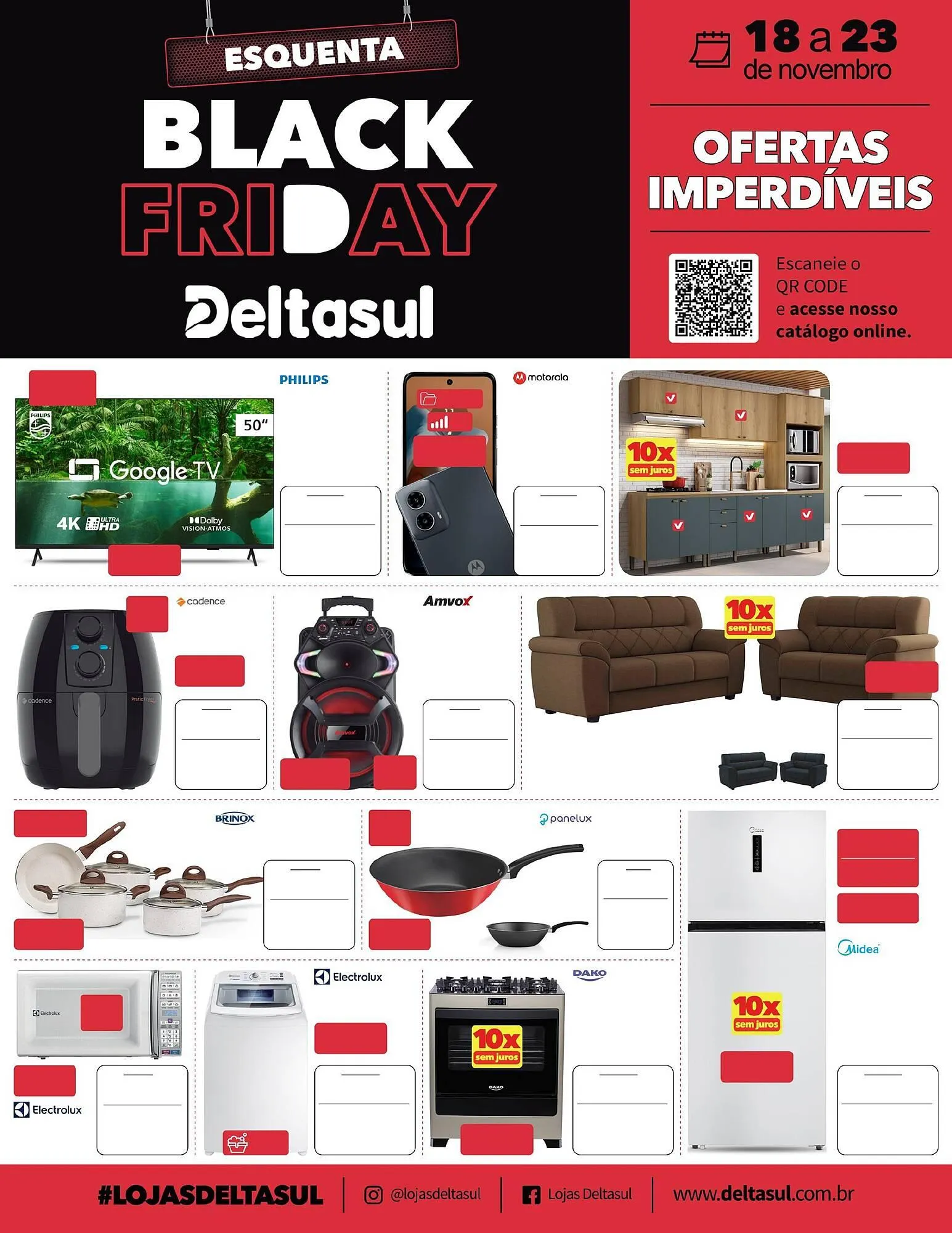 Encarte de Folheto Deltasul 14 de novembro até 23 de novembro 2025 - Pagina 1