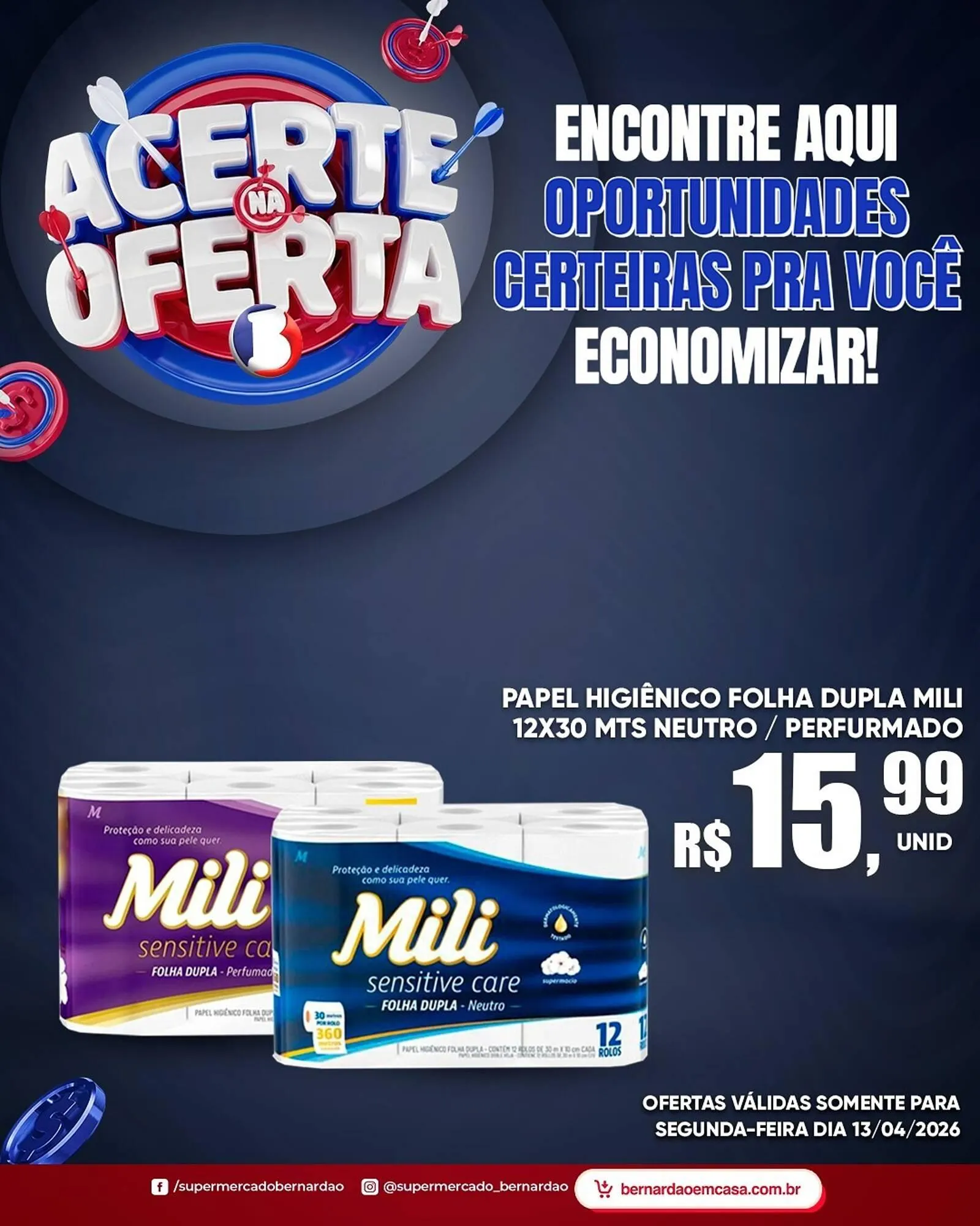 Encarte de Catálogo Supermercado Bernardão 13 de abril até 13 de abril 2026 - Pagina 3
