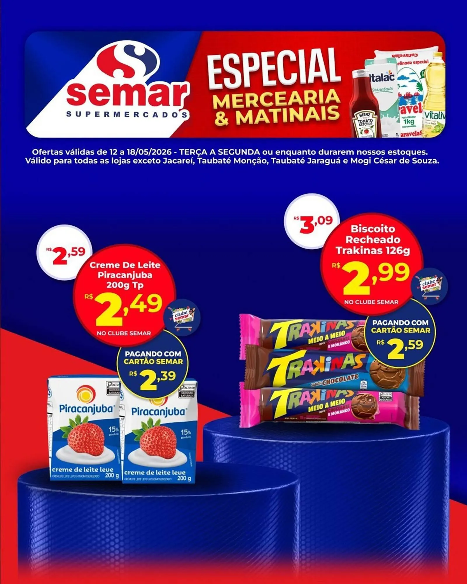 Encarte de Folheto Semar Supermercado 12 de maio até 18 de maio 2026 - Pagina 6